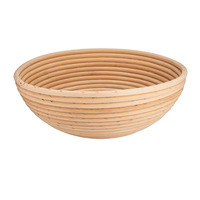 Matfer Bourgeat 118505 7-1/2" Dia. Banneton Proofing Basket, Round