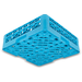 Carlisle RG16-114 16-Compartment Blue Glass Rack