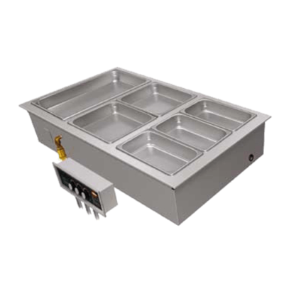 Hatco HWBLI-4DA With Drains & Auto-Fill Hot Food Well Unit, Drop