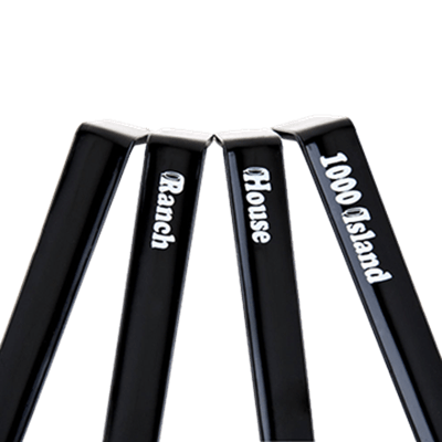 Cambro Assortment 10-9/16" Black Ladles