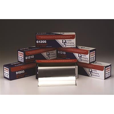 Durable Packaging 61210 Aluminum foil, 12" x 1000'