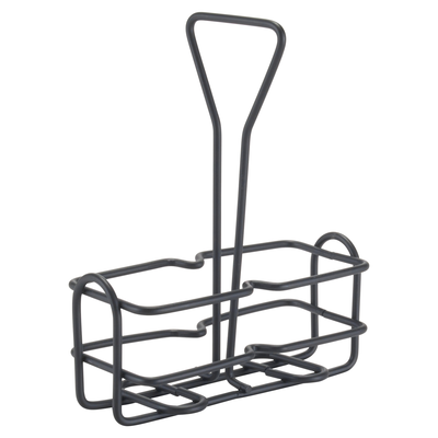 Winco WH-3K Square Oil & Vinegar Cruet Rack