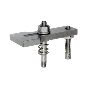 Carr Lane CL-44227-1 Wide-Nose Clamp Strap Assembly, Stainless Steel (Clamp Rest, Tapped Heel)