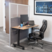 LUXOR MW-5370-FCG Modular Room Divider Wall System - 53" x 70"