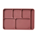 Raised Compartment Insulated Meal Tray