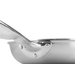 Winco TGFP-10 Tri-Gen™ Tri-Ply Stainless Steel Fry Pan, Natural
