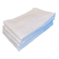 FSE 50-1006 16x19 White Full Terry Bar Towels, 24 oz. (12/Pk.)