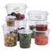 Cambro RFSCW12135 Camwear 12 qt. Round Food Storage Container