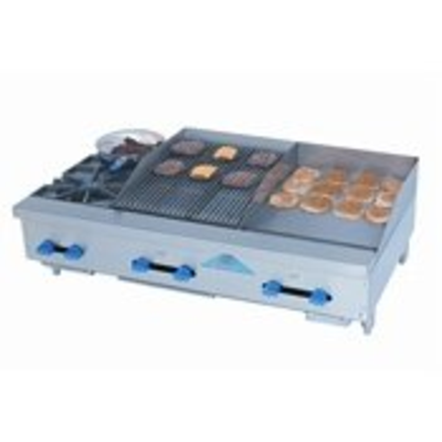 Comstock FHP48-24-2RB Char-Broiler/Griddle