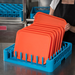 Carlisle ROP14 OptiClean™ Open-End All-Purpose Peg Dish Rack 3"