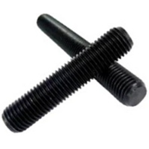 NO. 10" - 24 X 1" FULLY THREADED STRAIGHT ROD ALLOY STEEL 33-39 HRC PLAIN