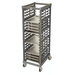 Cambro UPR1826F40 Ultimate (40) Pan End Load Sheet Pan Rack w/ M