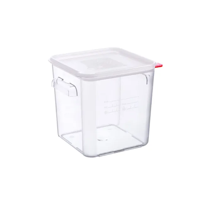 Araven 31856 Square Polycarbonate Container, 18 L./ 19 qt