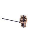 Incense Holder Bronze Robot