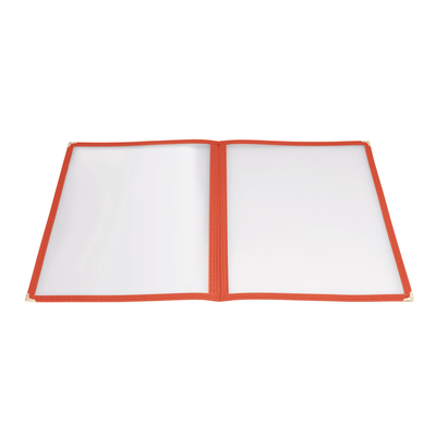 Winco PMCD-9R Double Fold Menu Cover