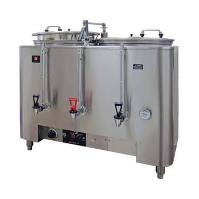 Grindmaster-Cecilware 8106(E) (2) 6 Gallon Dual Wall Electric Twin GRINDMASTER AMW™ Space Saver Coffee Urn