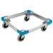 Carlisle C2220A14 Open Aluminum Rack Dolly