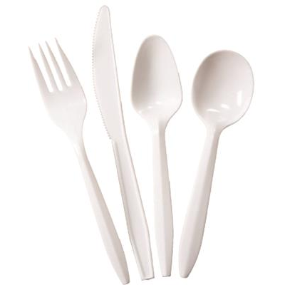 FSE 630-274 Medium-Weight White Disposable Soup Spoon (1,000/Case)