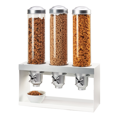 Cal-Mil 3598-3-55 (3) 4-1/2L capacity cylinders Luxe Cereal Dispenser
