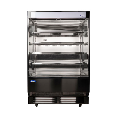 Atosa AOM-50B Open Air Refrigerated Merchandiser, 16.5 cu. ft.