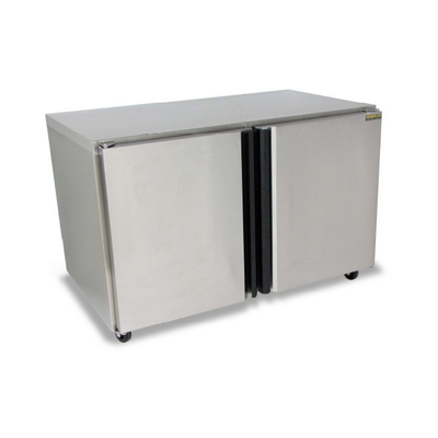 Silver King SKR48A-ESUS1 (2) Hinged Solid Doors 48"W Two-Section Undercounter Refrigerator