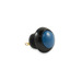 03.897 Blue Momentary Dome Push Button Side View 1