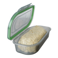 MyGo Half-Sized Single Compartment Container, 8" X 5" X 2-1/2"