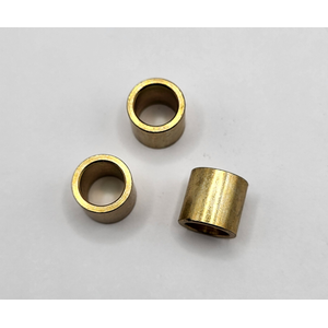 11MM X 15MM X 14MM TUBE SPACER 1010 - 1020 STEEL ZINC YELLOW PER PRINT