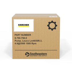 Karcher - 8.750-758.0 - Pump, Leuco Lm4035R.3, 4.8@3500 1500 Rpm