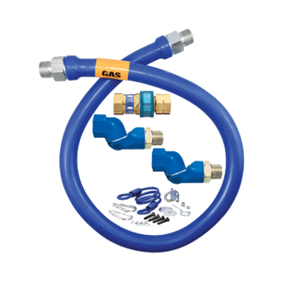 Dormont Manufacturing 1650BPQ2SR48BX Dormont Blue Hose� Moveable Gas Connector Hose Assembly