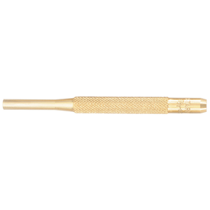 STARRETT B565F Brass Drive Pin Punch, 7/32" Diam X 4" L
