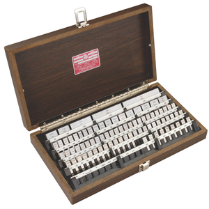 STARRETT RS 81. A1 81 Pc. Rect. High-Grade Steel Gage Block Set, Grade A1