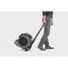 Karcher AB 84 air mover pulled on its wheels by the handle