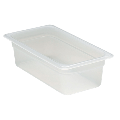 Cambro Translucent 1/3 Size 4"D Food Pans