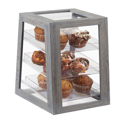 Cal-Mil 3830-83 11-1/4"W x13-3/8"D x 14-7/8"H Ashwood Mini Display Case