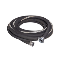 1-1/2" X 50' Anti-Static Gunite Hose, Assembled w/Aluminum Couplings