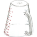 Carlisle 4314307 Clear Plastic Measuring Quart