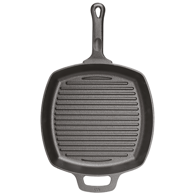 Winco CAGP-10S 10-1/2" X 1-3/4"H FireIron™ Induction Grill Pan