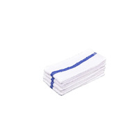 FSE 373-1009 Blue Center Line Stripe Towels (Dozen)