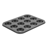 Winco CMF-12M Mini Muffin Pan 12 Cup