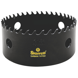 STARRETT CT418 4-1/8'' (105mm) Triple Chip Tungsten Carbide Hole Saw