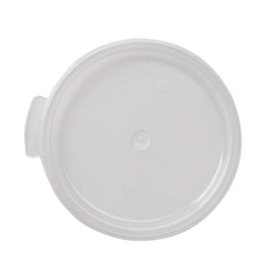 Cambro Translucent 1 qt. Round Container Covers