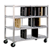 New Age 96705 Mobile 4-Level Tray Drying Rack