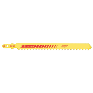 STARRETT BU46 4'' x 3/8 x .050 x 6T, Bi-Metal, 5 Pack
