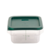 FSE 373-FC2C Food Container 2 Qt. Square Clear NSF