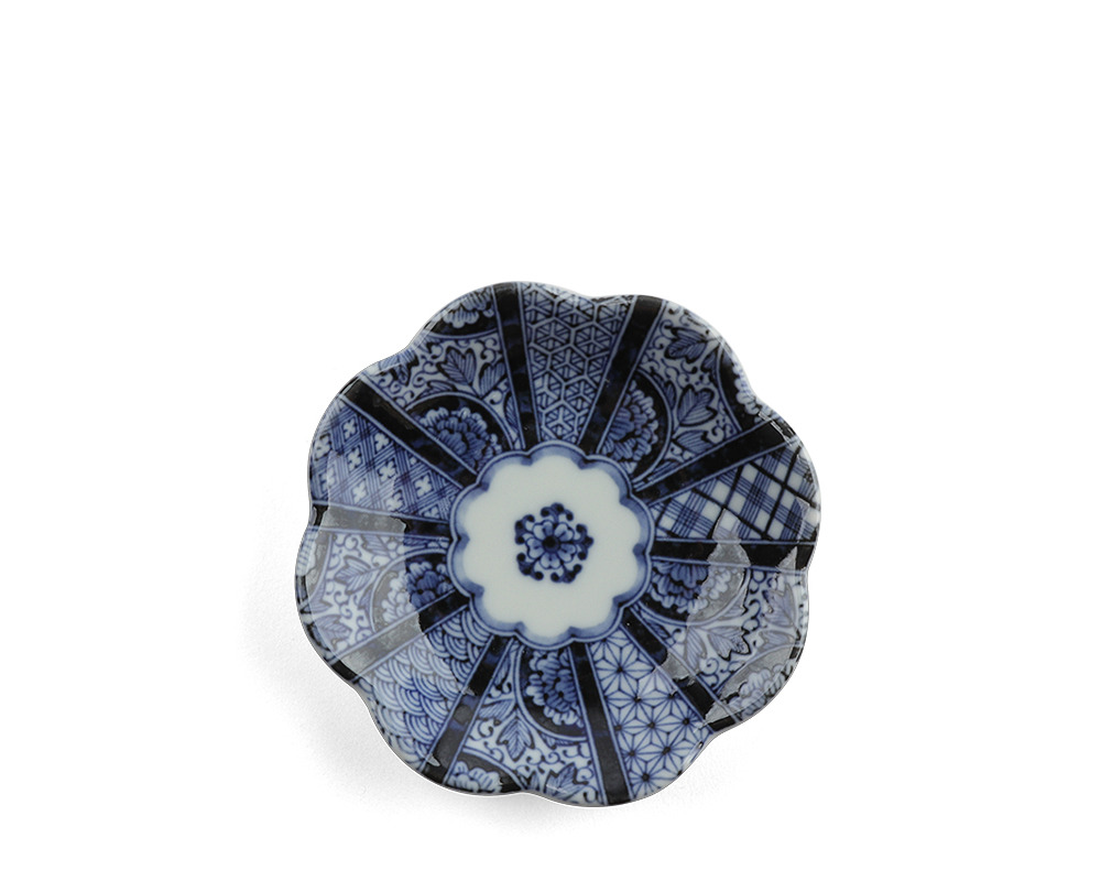 Blue Nishiki 4" Sauce Dish