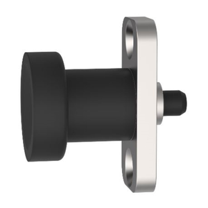 Carr Lane CL-10-HRPM-N Hand-Retractable Plunger, Knob Handle w/ Mounting Plate (Non-Locking Type) - Standard Ext.
