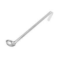 Winco LDI-12 12 oz One-Piece Stainless Steel Ladle