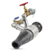 2" Dual Port Nozzle Assembly w/Heavy Duty Ends