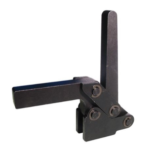 Carr Lane CL-61-HDC-211S High Arm Heavy Duty Toggle Clamp, Solid Arm, Attached Flange Base (5000lbs)